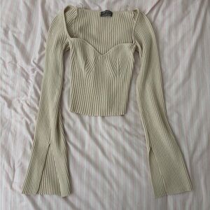 NWOT Urban Outfitters Cropped Long Sleeve Top